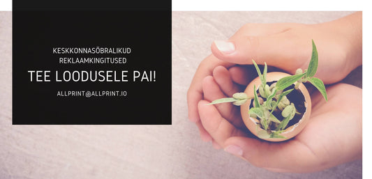 Keskkonnasõbralikud reklaamkingitused