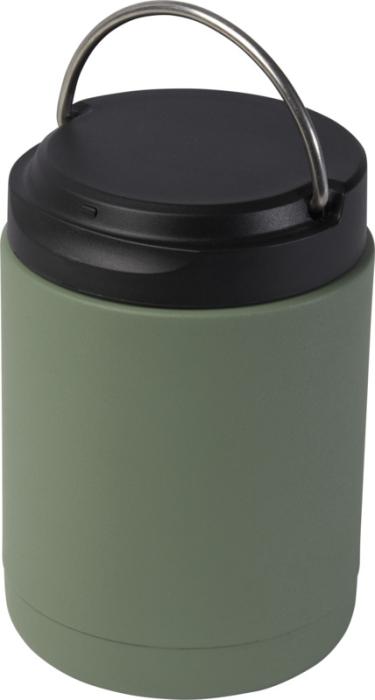 Doveron 500 ml taaskasutatud roostevabast terasest isolatsiooniga einekarp