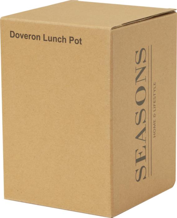 Doveron 500 ml taaskasutatud roostevabast terasest isolatsiooniga einekarp