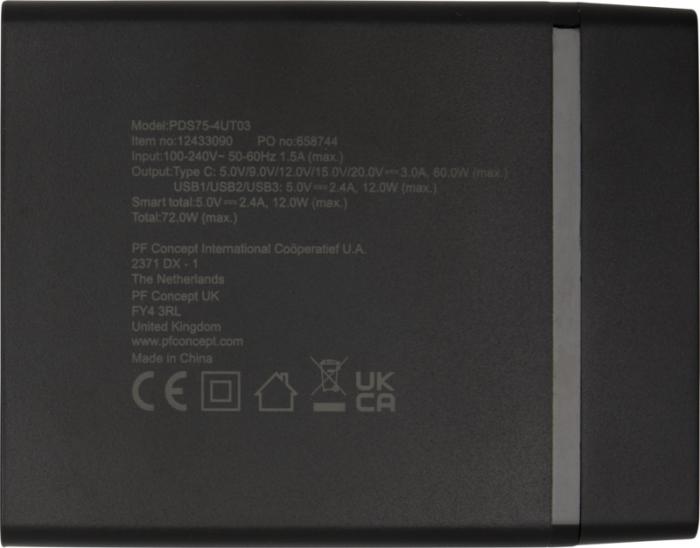 ADAPT 72W taaskasutatud plastist PD power station