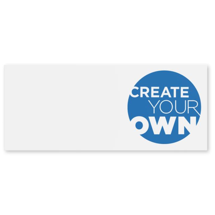 3-osalised kohandatavad plaastrid täisvärvides trükitud jõupaberist ümbrikuga