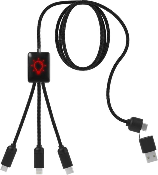 SCX.design C28 5-in-1 pikendatud laadimiskaabel