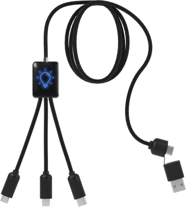 SCX.design C28 5-in-1 pikendatud laadimiskaabel