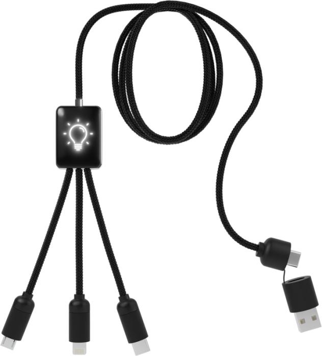 SCX.design C28 5-in-1 pikendatud laadimiskaabel