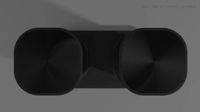 SCX.design K02 elektriline soola- ja pipraveski komplekt