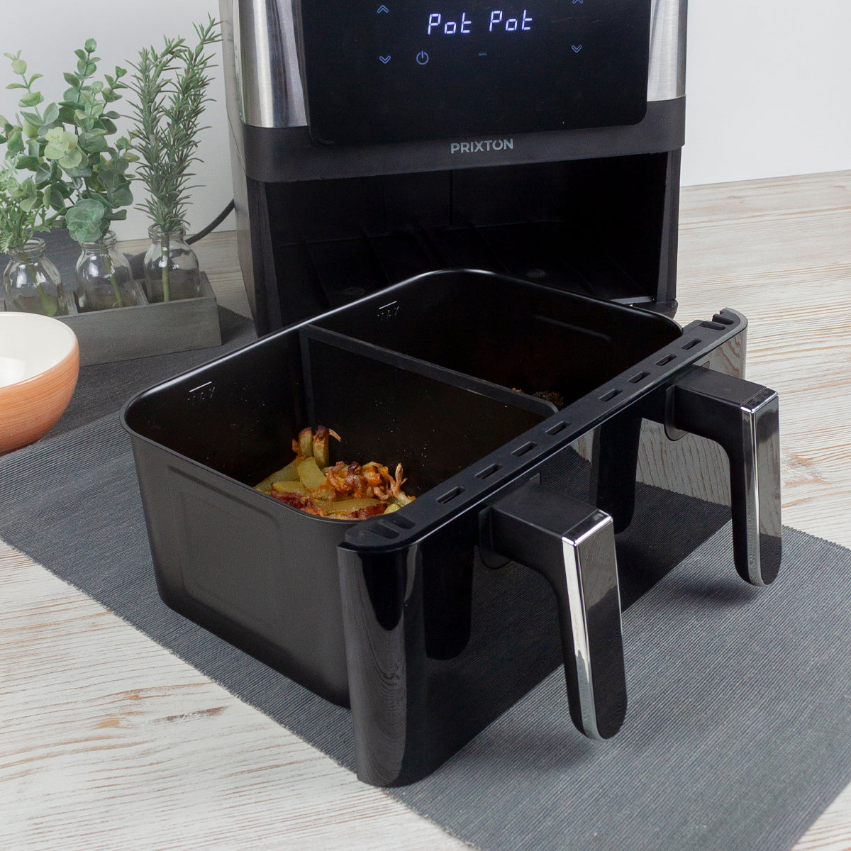 Prixton Cook Organics dual kuumaõhufritüür 8L