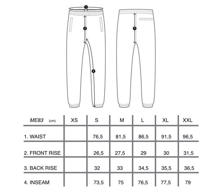 Dressipüksid ME83 Heavy, 500 g/m²