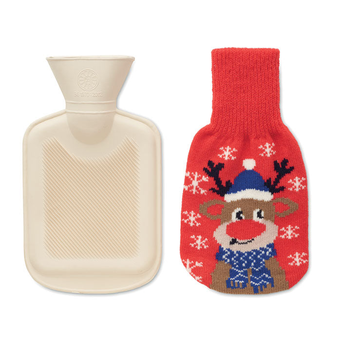 Jõuluteemaline kuumaveekott kampsuniga CX1543