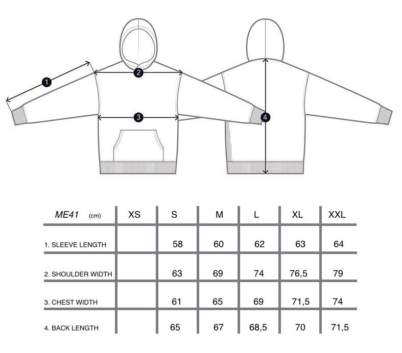 Kapuutsiga pusa ME41 Ultra Heavy, 500 g/m²