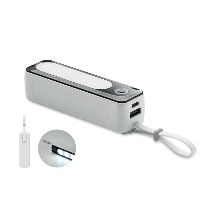 Akupank 5000mAh + taskulamp MO2178-06