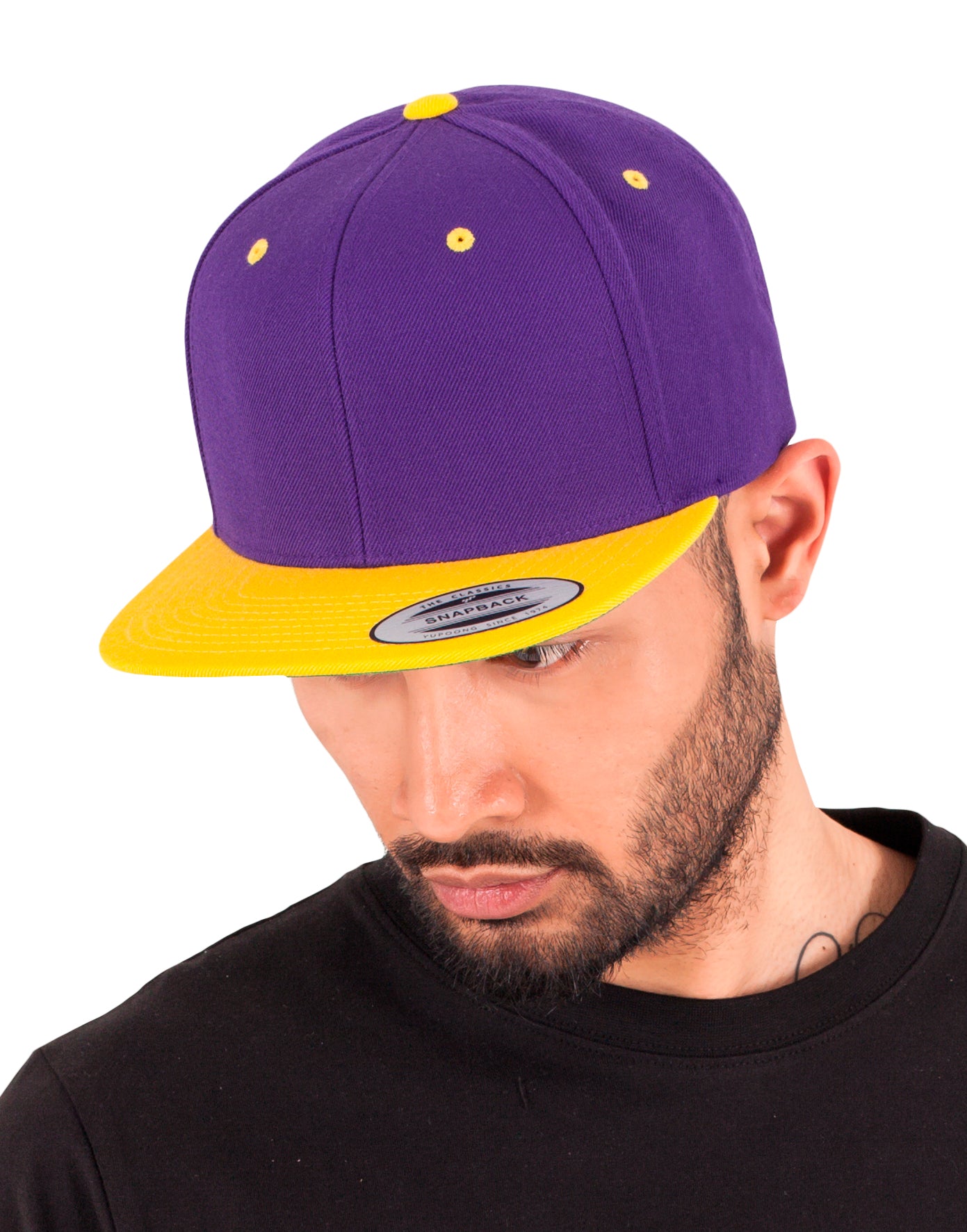 Kahevärviline nokamüts Snapback 6089MT