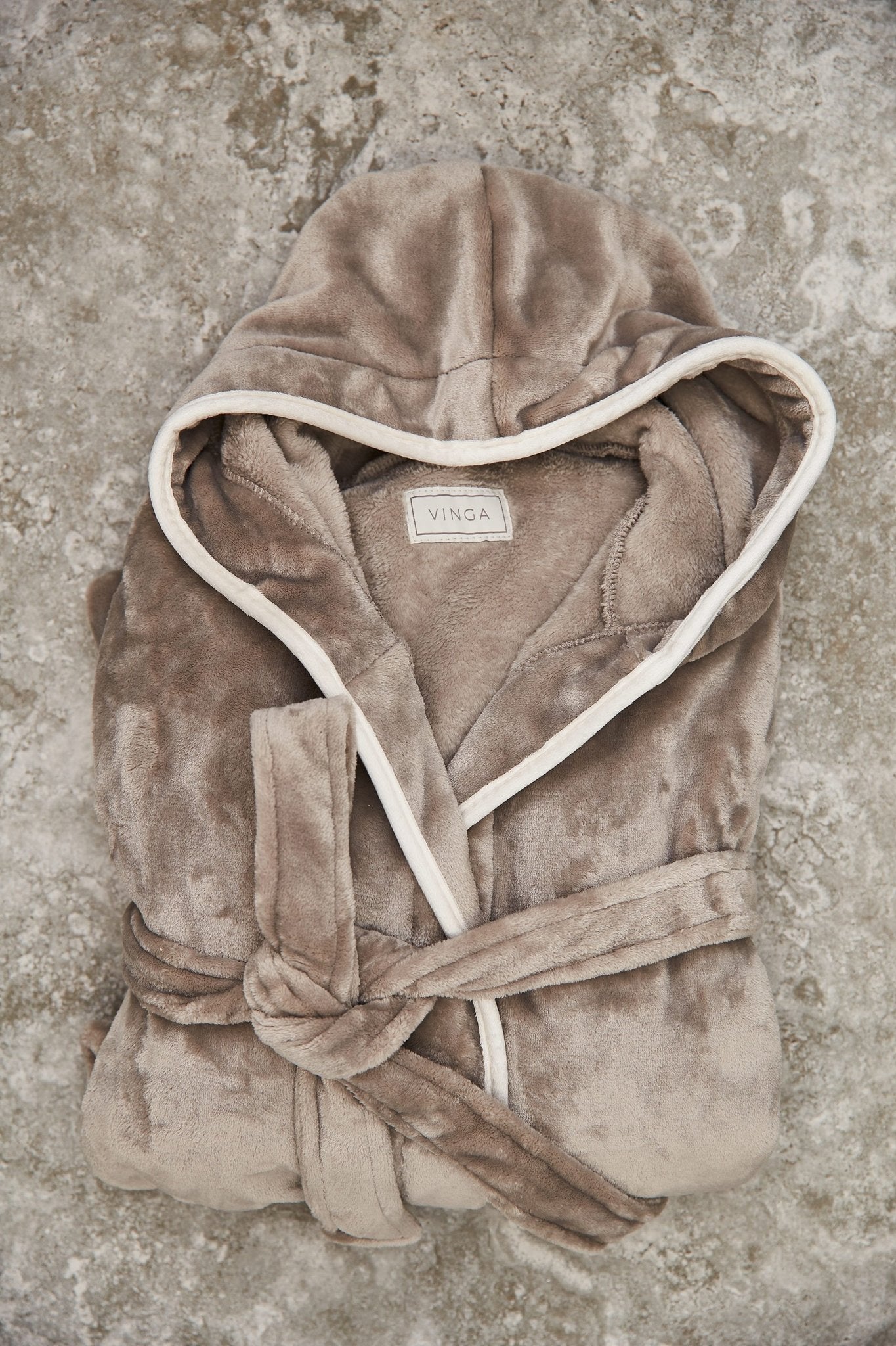 Louis Luxury plüüsist hommikumantel