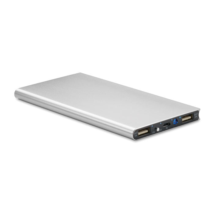 Alumiiniumist korpusega akupank 8000 mAh