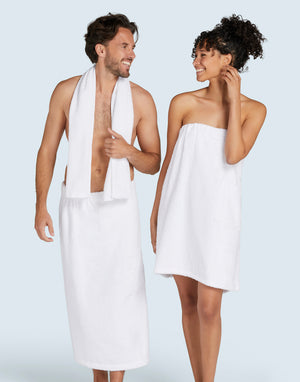 Unisex kummi ja taskuga rätik Rhone Sauna Towel