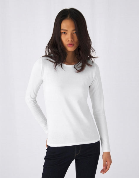 Naiste pikkade varrukatega T-särk E190 LSL