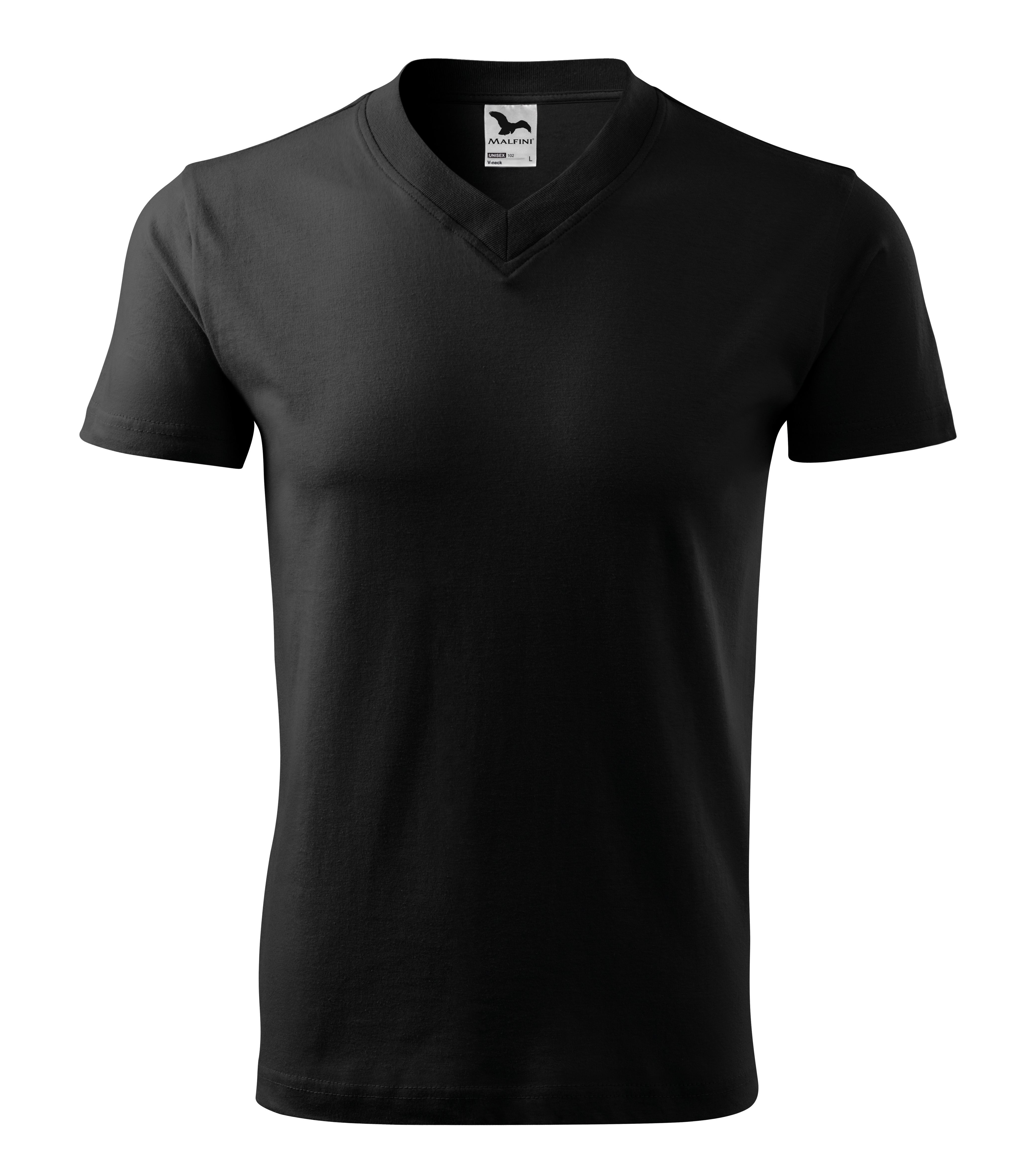 Unisex T-särk V-kaelusega