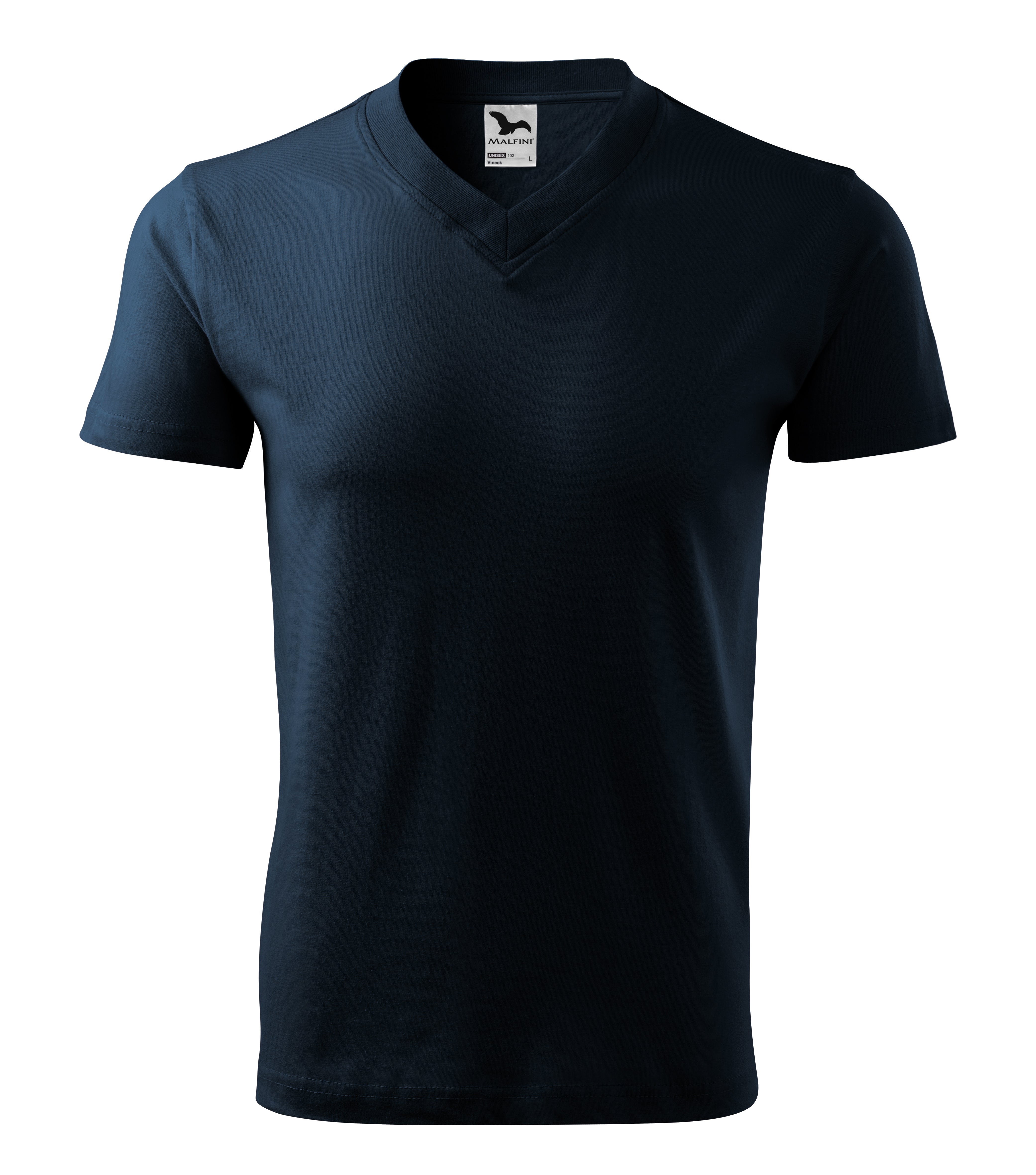 Unisex T-särk V-kaelusega