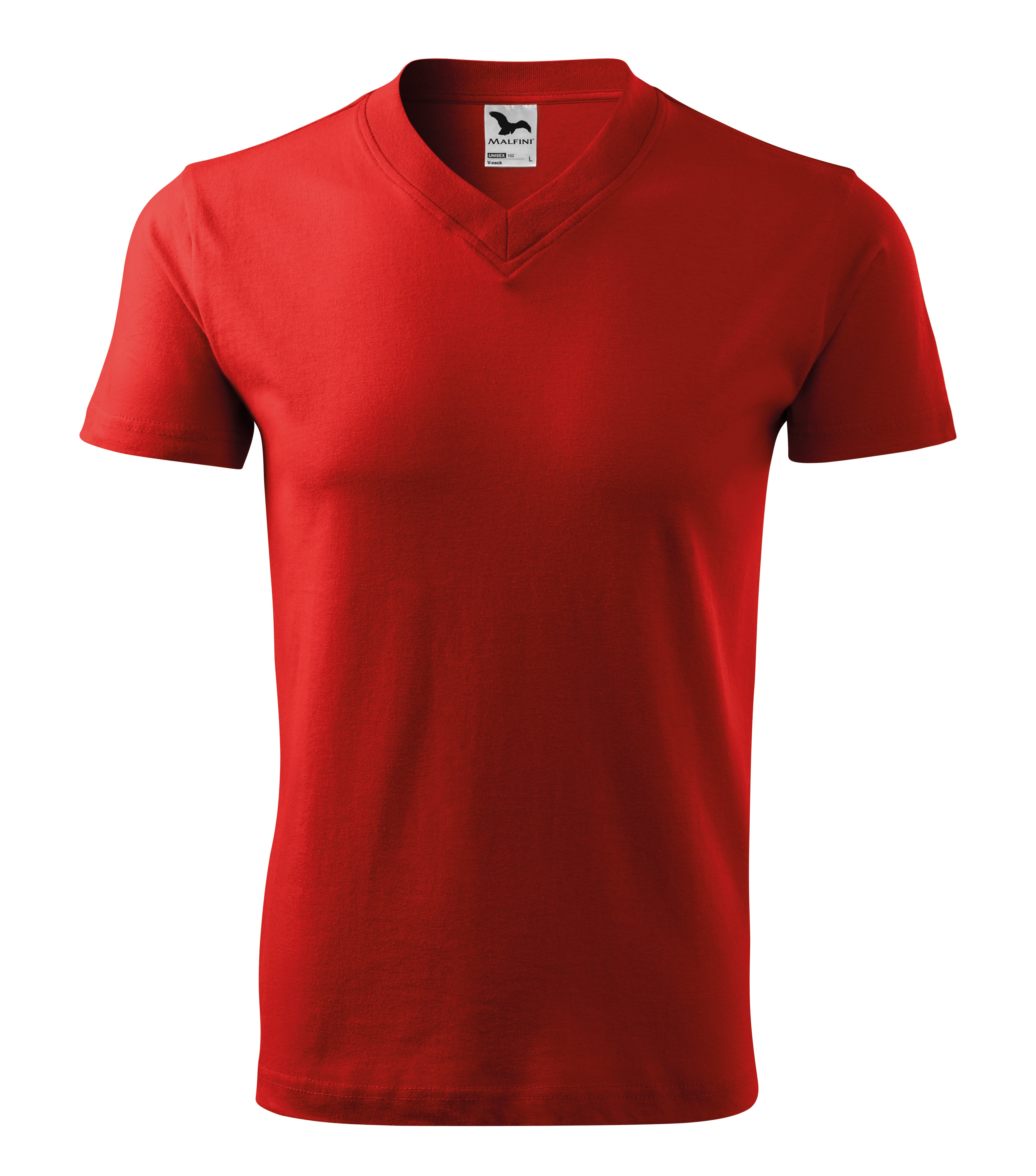 Unisex T-särk V-kaelusega