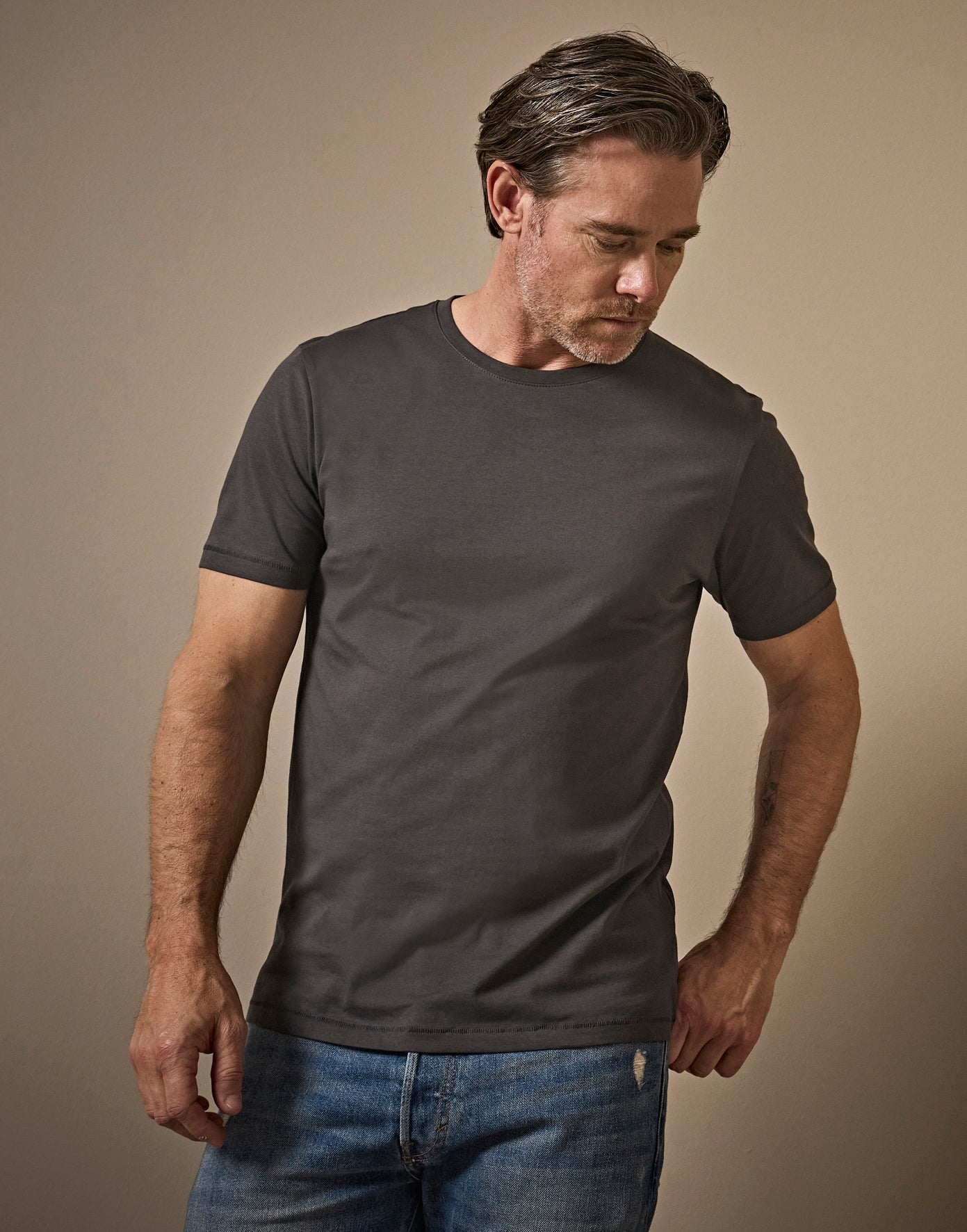 Meeste T-särk orgaanilisest puuvillast Luxury Tee