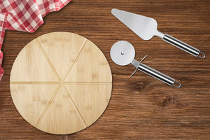 Mangiary bambusest pitsa komplekt