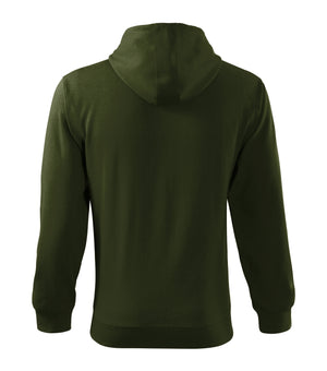 Kapuutsi ja lukuga pusa Trendy Zipper 410