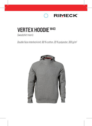 Meeste pusa kapuutsi ja lukkudega kängurutaskuga Vertex HoodieW43