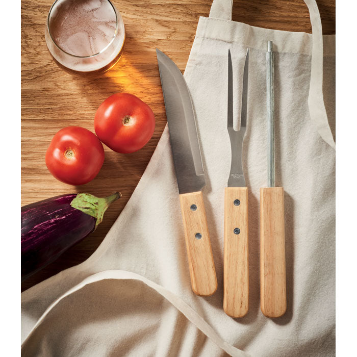 Grillitarvikute komplekt karbis