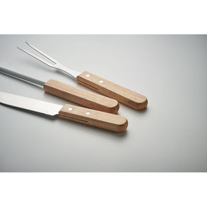 Grillitarvikute komplekt karbis