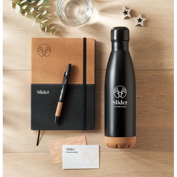 Kinkekomplekt pudel, märkmik, pastakas MO2634-03 CADEAU