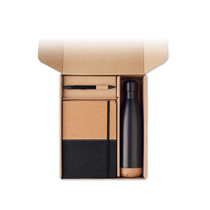 Kinkekomplekt pudel, märkmik, pastakas MO2634-03 CADEAU