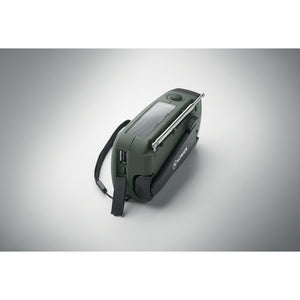 Kaasaskantav AM/FM raadio taskulambiga