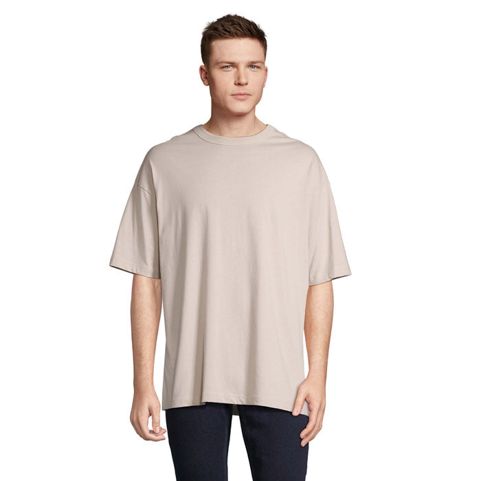 Meeste oversized T-särk orgaanilisest puuvillast  S03806-LN BOXY MEN