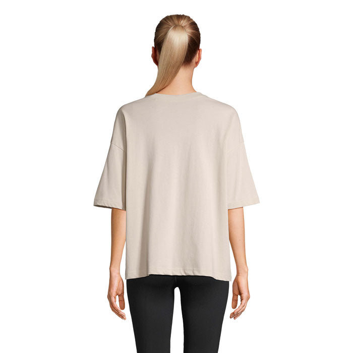 Naiste oversized T-särk orgaanilisest puuvillast S03807-LN BOXY WOMEN