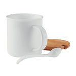 Load image into Gallery viewer, Bambusest kaanega kruus, 380 ml
