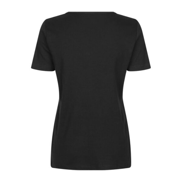 Interlock naiste T-särk V-kaelusega