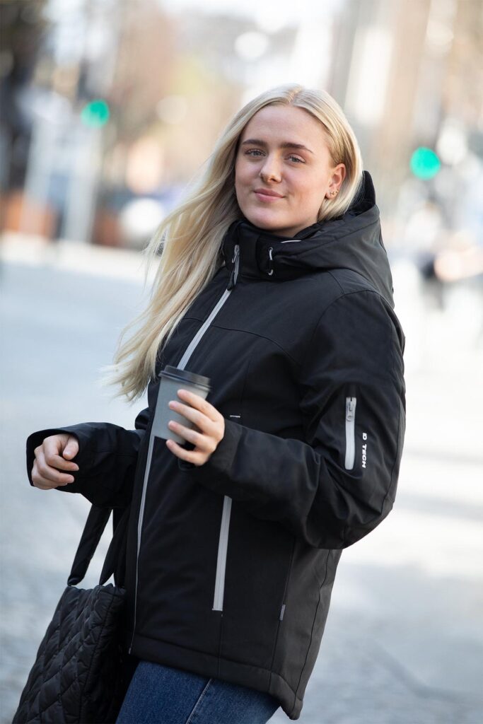 Women's softshell winter jacket 0899
