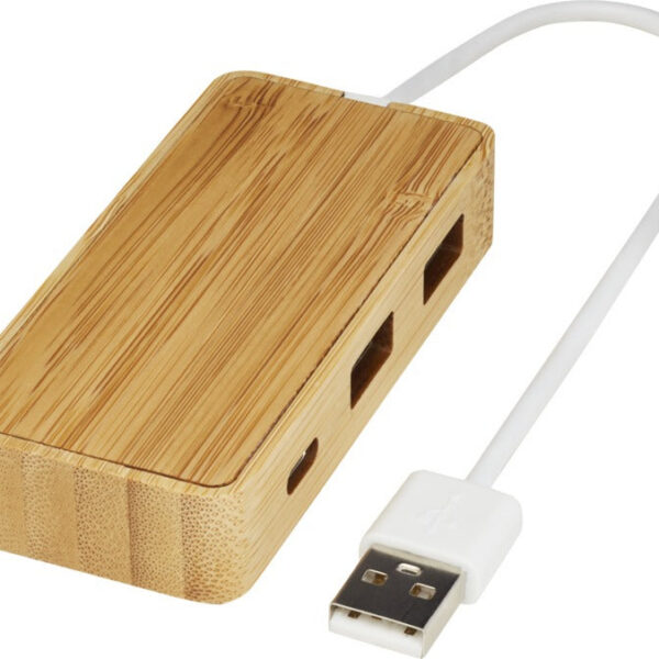 Tapas bambusest USB-jaotur - looduslik 12430606
