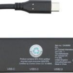 Loop RCS taaskasutatud plastist multimeediaadapter USB 2.0-3.0 HDMI-pordiga 12436890