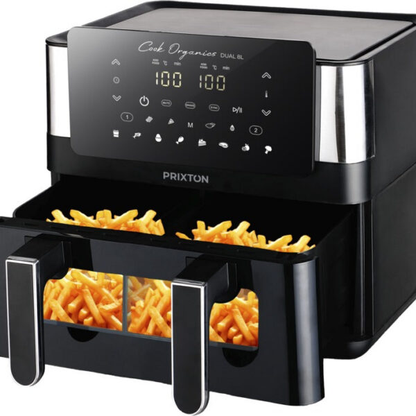 Prixton Cook Organics dual kuumaõhufritüür 8L