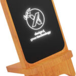 SCX.design W16 10W light-up juhtmevaba puidust alus
