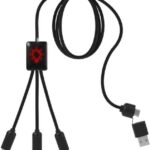 SCX.design C28 5-in-1 pikendatud laadimiskaabel