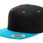Kahevärviline nokamüts Snapback 6089MT