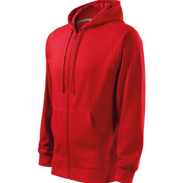Meeste kapuutsi ja lukuga pusa Trendy Zipper 410