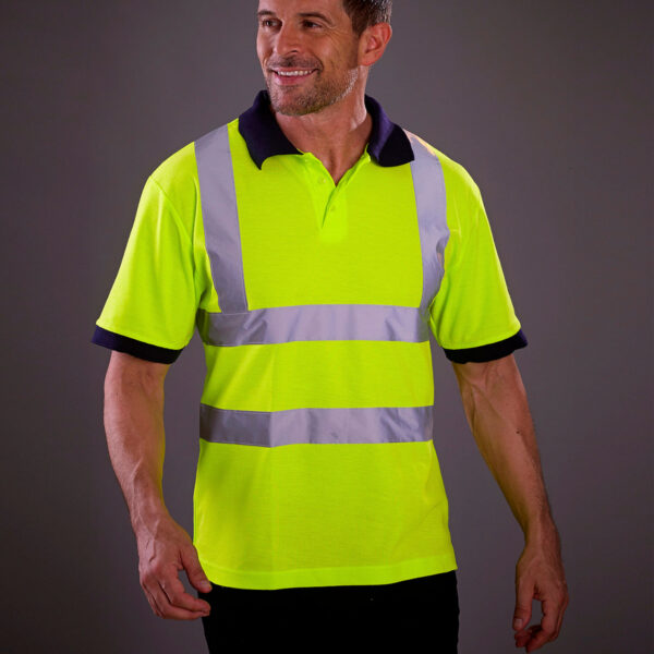 Meeste Fluo helkuriga Polo