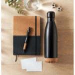 Kinkekomplekt pudel, märkmik, pastakas