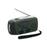 Kaasaskantav AM/FM raadio taskulambiga