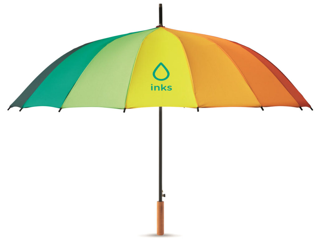 Vikerkaarevärviline vihmavari 27" MO6540-99